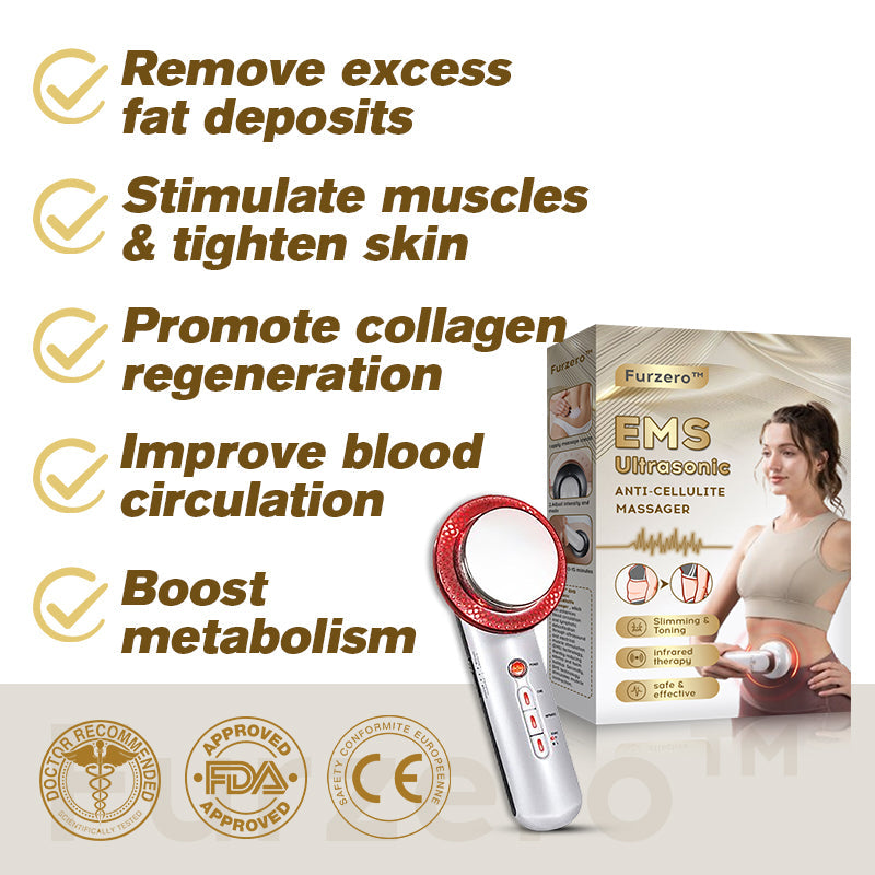 👨⚕️Furzero™ EMS-Ultraschall-Ferninfrarot-Anti-Cellulite-Massagegerät(👨⚕️Arztempfehlung)