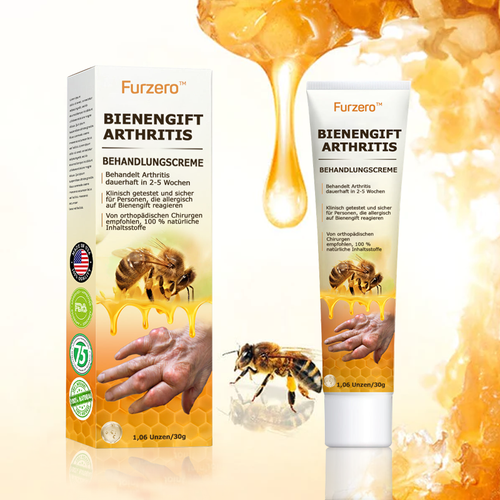 Furzero™ Bienengift Creme zur Behandlung von Arthritis(✨ Speziell für orthopädische Erkrankungen und Gelenkschmerzen ✨)