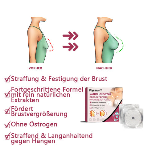 🍒Flysmus™ Natürlich SizeUp Keratopeptid-Protein Aufnäher Pro
