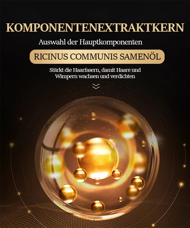 Furzero™ 100% natürliches Rizinusöl Wimpern-, Augenbrauen- und Haarwachstumsserum