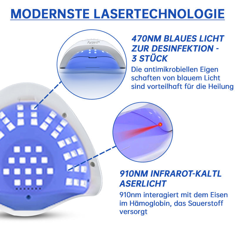 đFurzero⢠PureNail Pilz-Lasertherapiegerät