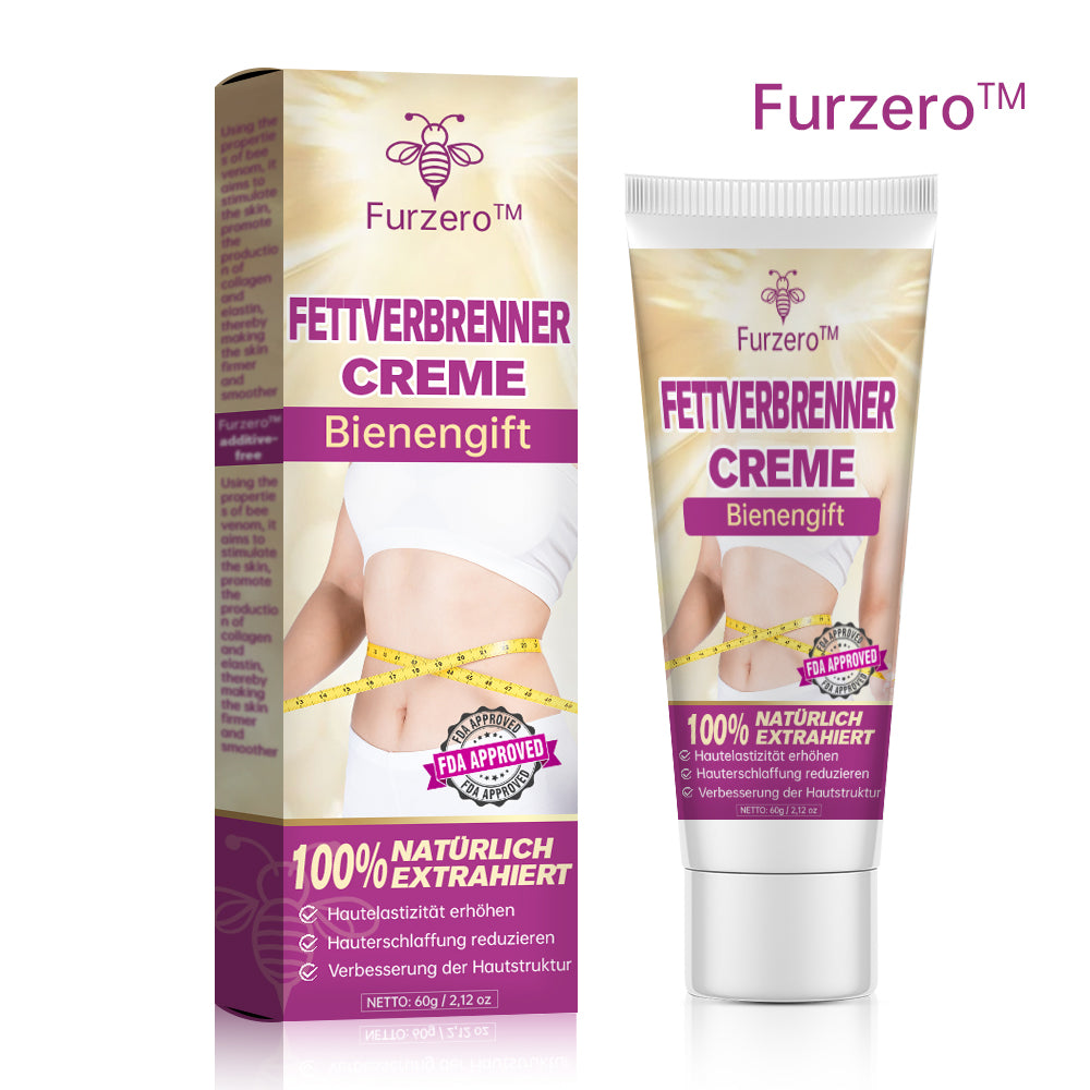 🐝Furzero™ BeeVenom Fettverbrennungscreme（Geeignet für schlaffe Haut nach Gewichtsverlust und postpartale Erschlaffung ）