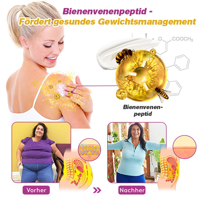 🐝Furzero™ BeeVenom Fettverbrennungscreme（Geeignet für schlaffe Haut nach Gewichtsverlust und postpartale Erschlaffung ）