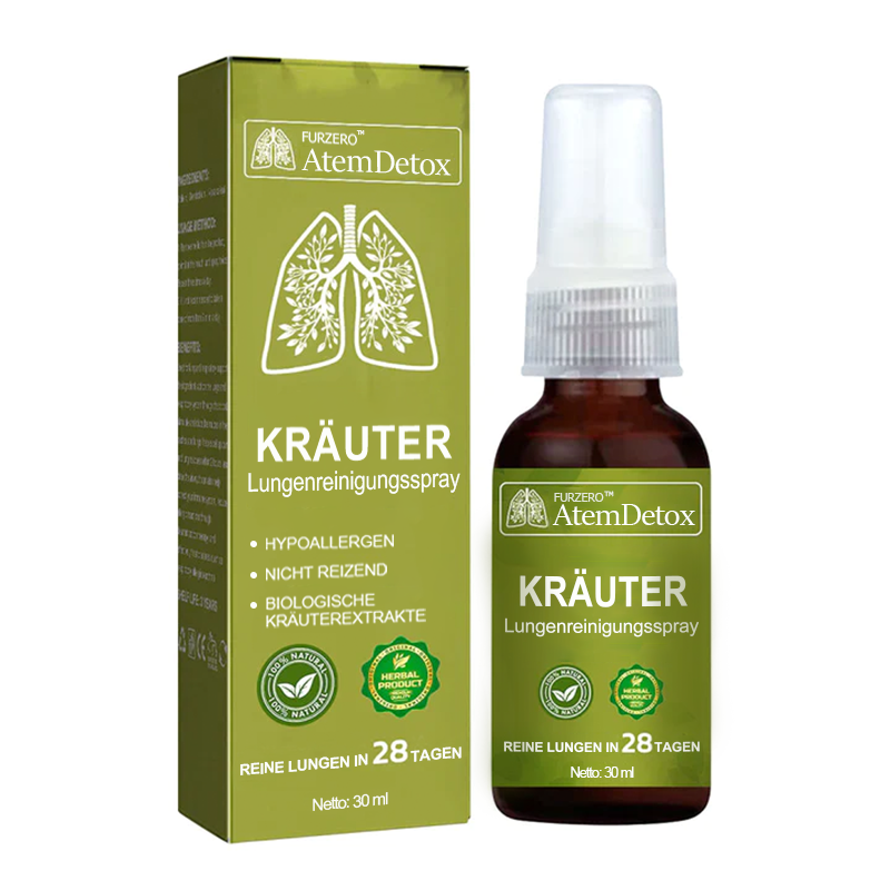 Furzero™ AtemDetox Lungenreinigungsspray Plus