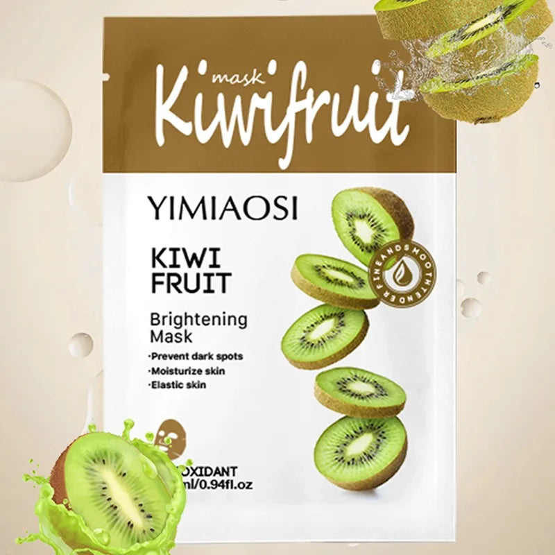 Maske mit Fruchtgeschmack, feuchtigkeitsspendendes und nährendes Hautpflegeprotein, das den Teint sanft aufhellt, Maske auf Pflanzenbasis