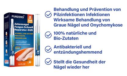 Furzero™ 5 Tage Zehennagelpilz Schnellreparaturstift