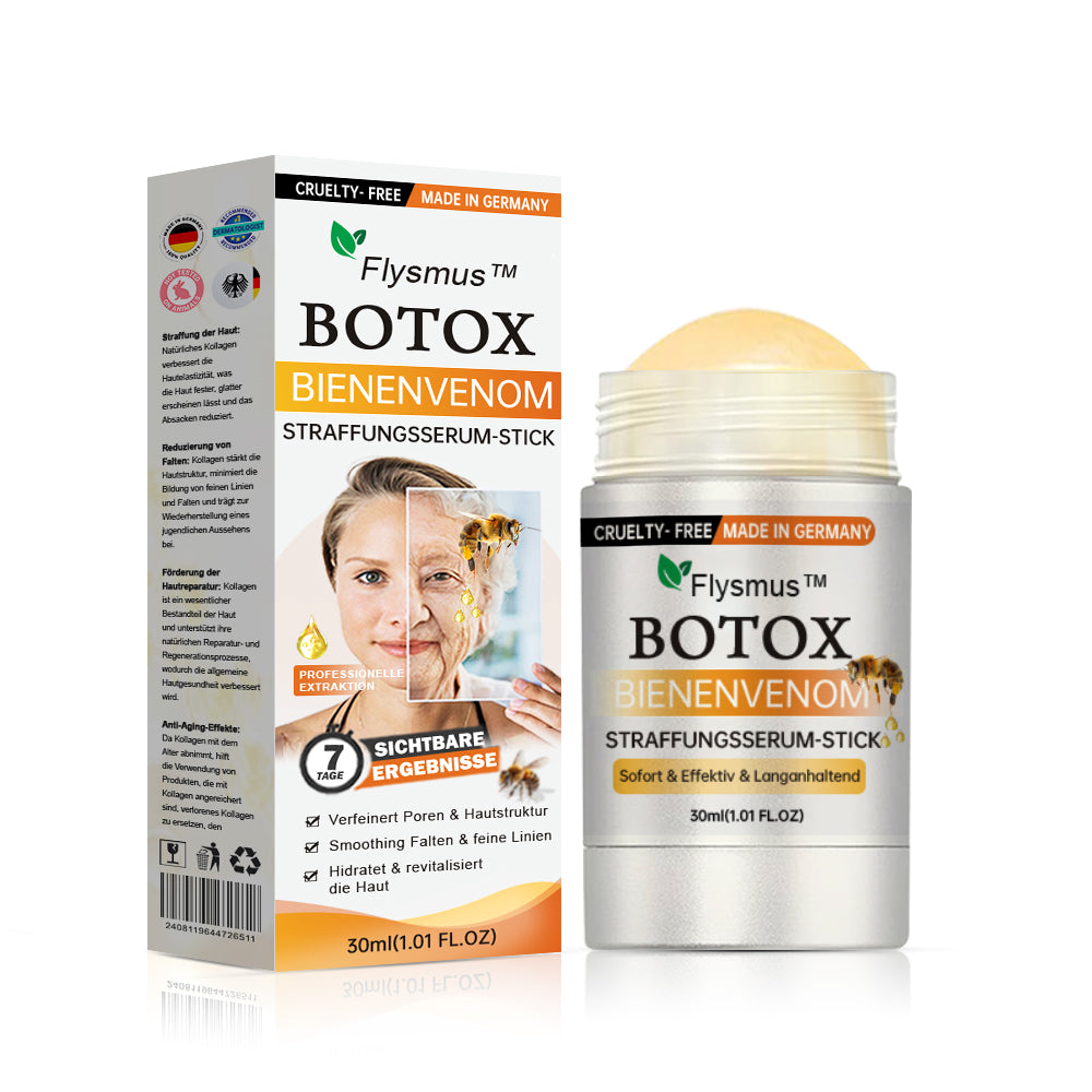 💎LETZTER TAG 70% RABATT✨Flysmus™ Botox-Bienenvergiftungsstraffungsserum-Stick🌿Hergestellt in Deutschland